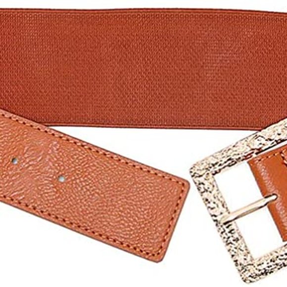 Womens Dress Stretchy Wide Waist Belt with Fashion main image 6